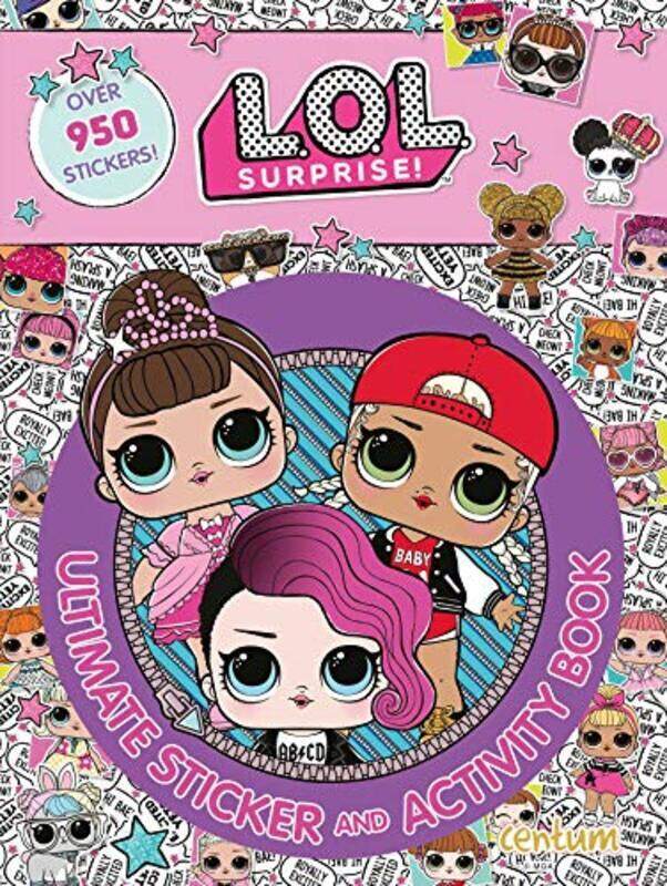 L.O.L. Surprise!: Ultimate Sticker And Activity Book By Mga Entertainment Inc Paperback
L.O.L. Surprise!: Ultimate Sticker And Activity Book By Mga Entertainment Inc Paperback
