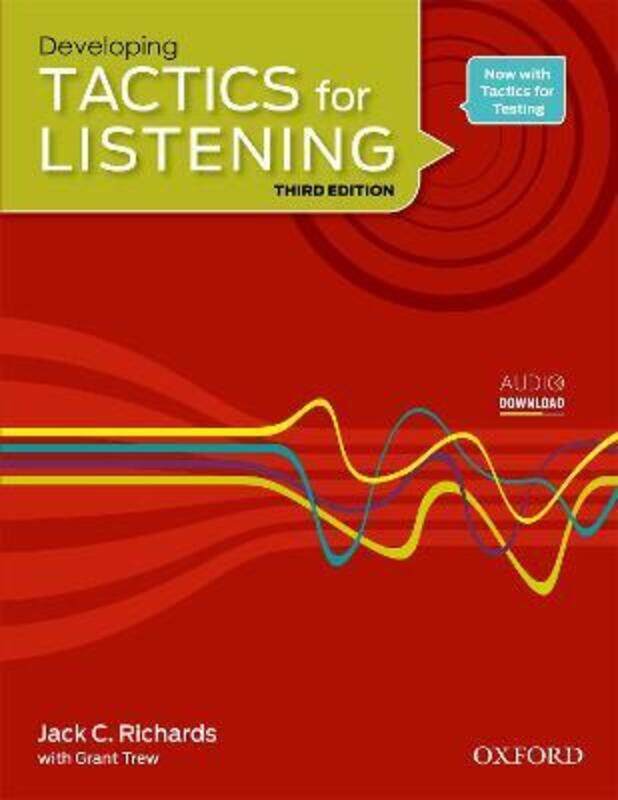 Tactics for Listening: Developing: Student Book.paperback,By :Oxford University Press
Tactics for Listening: Developing: Student Book.paperback,By :Oxford University Press