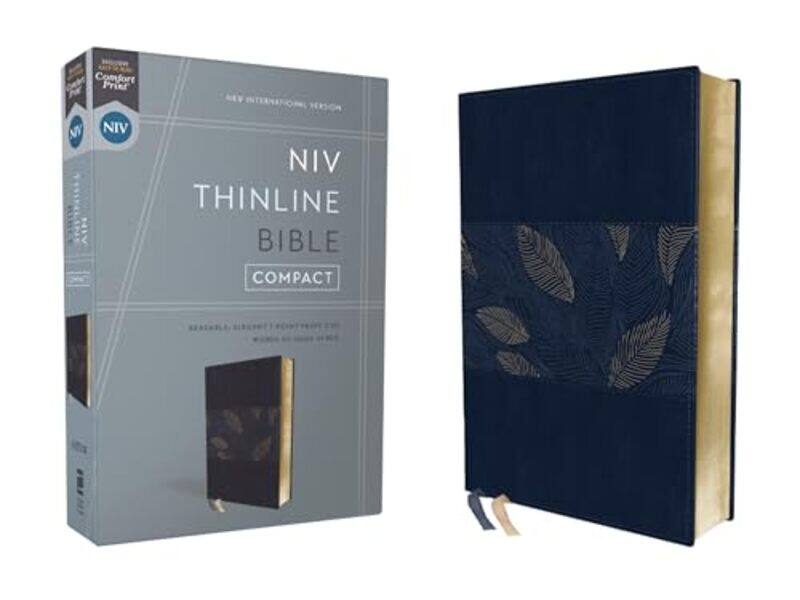 Niv Thinline Bible Compacteathersoft Blue Floral Redetter Comfort Print - Paperback
Niv Thinline Bible Compacteathersoft Blue Floral Redetter Comfort Print - Paperback