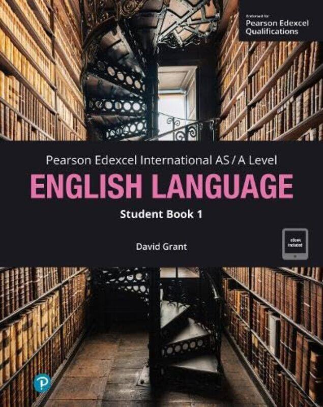 Pearson Edexcel International Aslevel English Language Student Book Wcode, Paperback
Pearson Edexcel International Aslevel English Language Student Book Wcode, Paperback