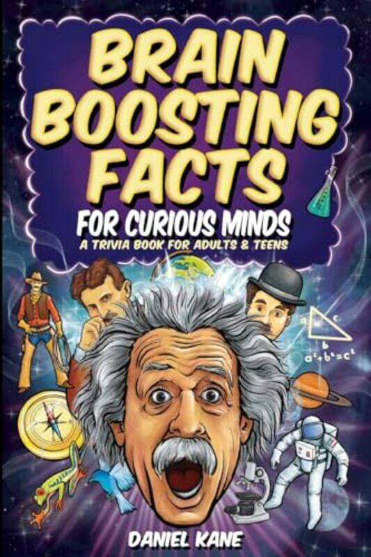 Brain Boosting Facts For Curious Minds A Trivia Book For Adults and Teens 1522 Intriguing Hilariou by Kane, Daniel..Paperback
Brain Boosting Facts For Curious Minds A Trivia Book For Adults and Teens 1522 Intriguing Hilariou by Kane, Daniel..Paperback
