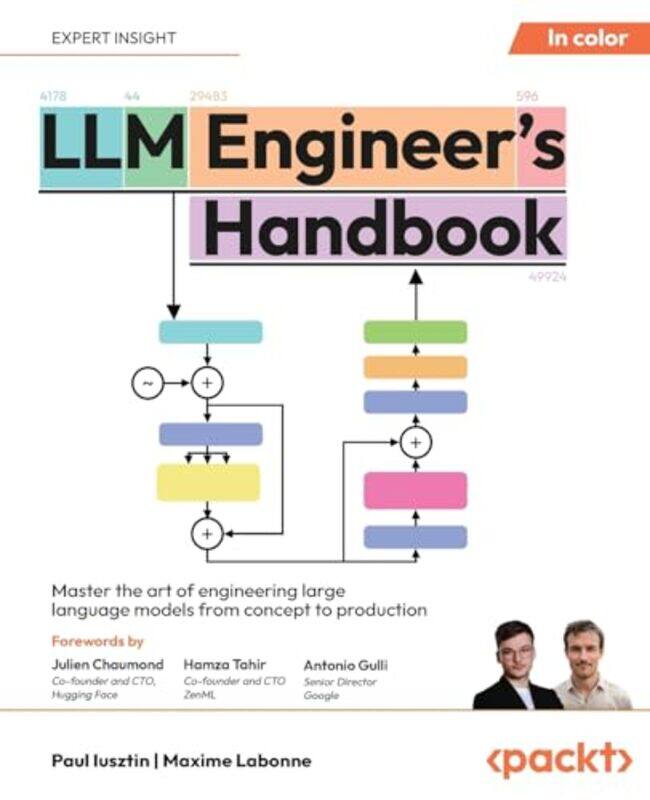 Llm Engineers Handbook Master The Art Of Engineering Large Language Models From Concept To Product, Paperback by Iusztin, Paul - Labonne, Maxime - Ves
Llm Engineers Handbook Master The Art Of Engineering Large Language Models From Concept To Product, Paperback by Iusztin, Paul - Labonne, Maxime - Ves