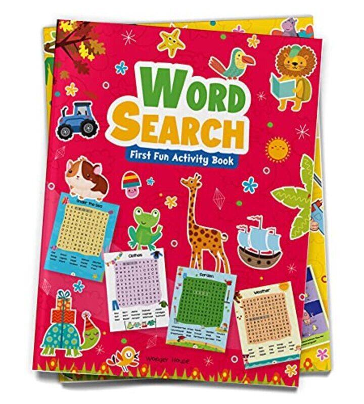 Word Search : First Fun Activity Books For Kids Paperback by Wonder House Books
Word Search : First Fun Activity Books For Kids Paperback by Wonder House Books