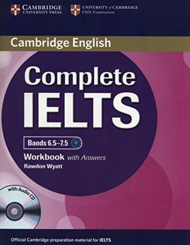Complete Ielts Bands 6.57.5 Workbook With Answers With Audio Cd by Wyatt, Rawdon Paperback
Complete Ielts Bands 6.57.5 Workbook With Answers With Audio Cd by Wyatt, Rawdon Paperback
