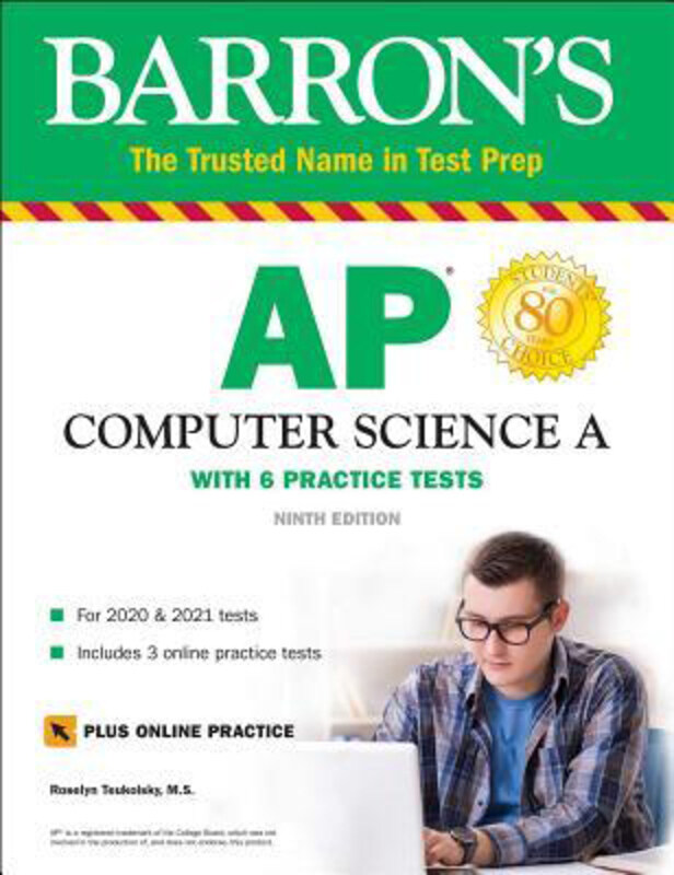 AP Computer Science a: With 6 Practice Tests, Paperback Book, By: Roselyn Teukolsky
AP Computer Science a: With 6 Practice Tests, Paperback Book, By: Roselyn Teukolsky