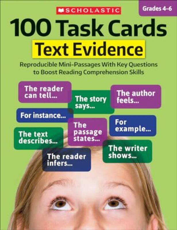 100 Task Cards Text Evidence Reproducible Minipassages With Key Questions To Boost Reading Compre By Scholastic Teaching Resources - Scholastic - Scho
100 Task Cards Text Evidence Reproducible Minipassages With Key Questions To Boost Reading Compre By Scholastic Teaching Resources - Scholastic - Scho