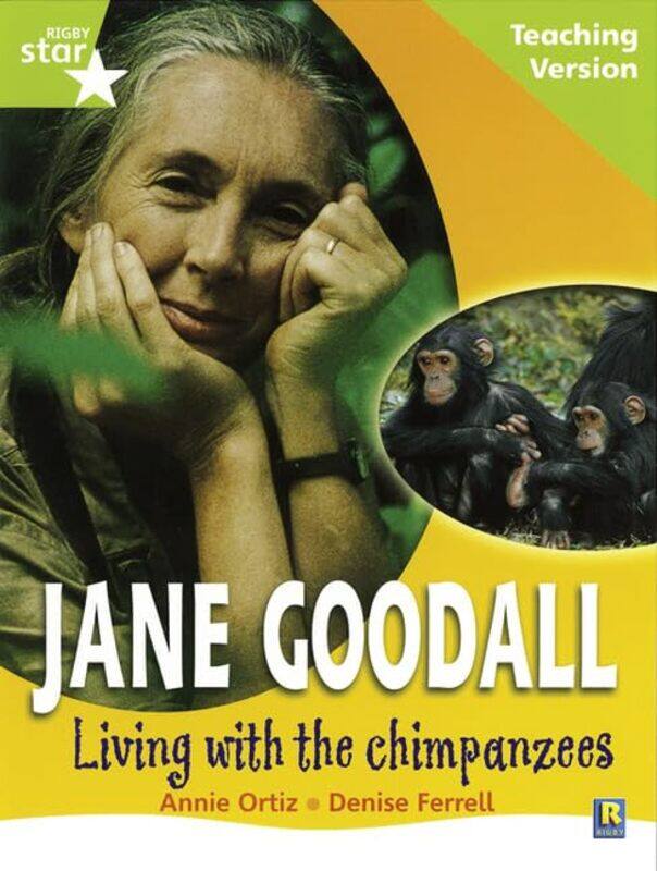 Rigby Star Guided Lime Level Jane Goodall Teaching Version by G D A Sharpley-Paperback
Rigby Star Guided Lime Level Jane Goodall Teaching Version by G D A Sharpley-Paperback