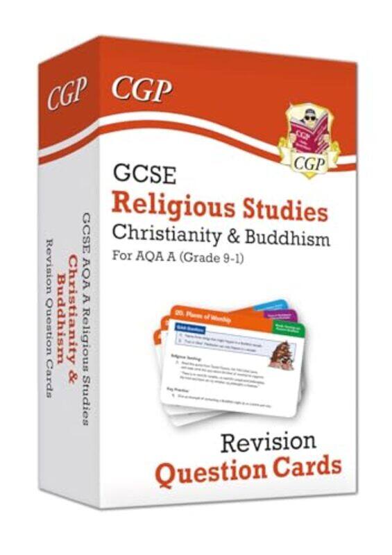 GCSE AQA A Religious Studies Christianity & Buddhism Revision Question Cards by Professor Mark Watson-Gandy-Hardcover
GCSE AQA A Religious Studies Christianity & Buddhism Revision Question Cards by Professor Mark Watson-Gandy-Hardcover