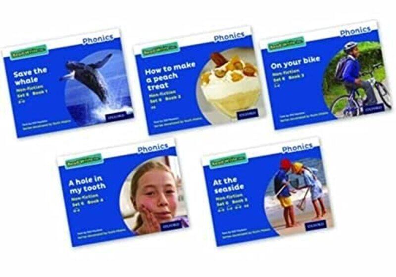 Read Write Inc Phonics Blue Set 6 Nonfiction books Mixed Pack of 5 by Mark A Gabriel-Paperback
Read Write Inc Phonics Blue Set 6 Nonfiction books Mixed Pack of 5 by Mark A Gabriel-Paperback