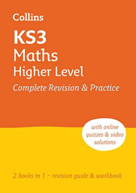 KS3 Maths Higher Level AllinOne Complete Revision and Practice by Collins KS3-Paperback
KS3 Maths Higher Level AllinOne Complete Revision and Practice by Collins KS3-Paperback