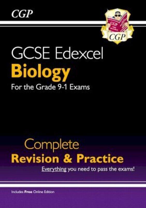 Grade 9-1 GCSE Biology Edexcel Complete Revision & Practice with Online Edition.paperback,By :CGP Books - CGP Books
Grade 9-1 GCSE Biology Edexcel Complete Revision & Practice with Online Edition.paperback,By :CGP Books - CGP Books