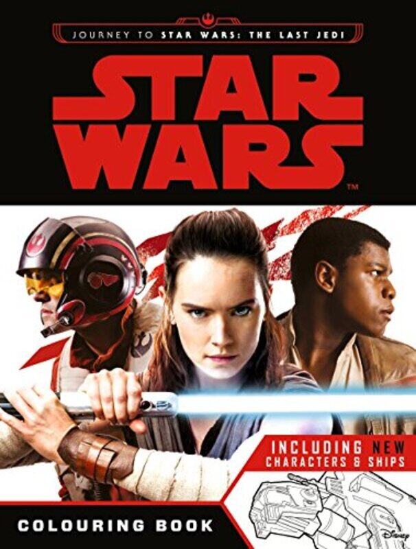 Star Wars: Journey to The Last Jedi Colouring Book, Paperback Book, By: Journey to The Last Jedi
Star Wars: Journey to The Last Jedi Colouring Book, Paperback Book, By: Journey to The Last Jedi