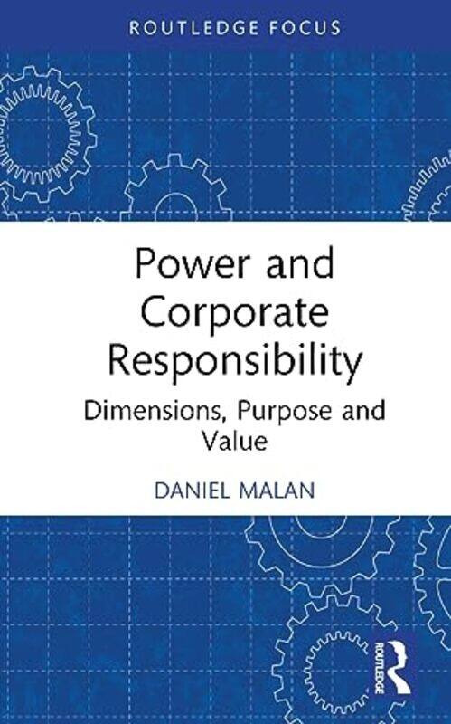 Power and Corporate Responsibility by Daniel Trinity College Dublin, Ireland Malan-Hardcover
Power and Corporate Responsibility by Daniel Trinity College Dublin, Ireland Malan-Hardcover