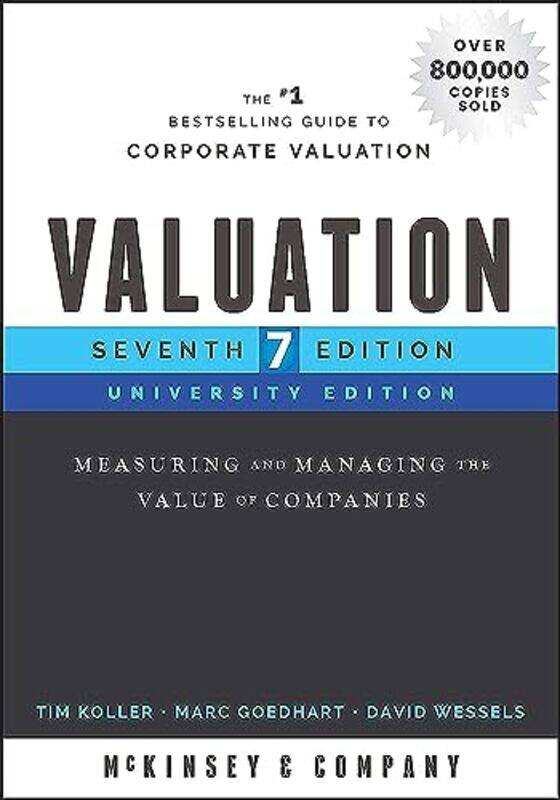 Valuation by McKinsey & Company IncTim KollerMarc GoedhartDavid Wessels-Paperback
Valuation by McKinsey & Company IncTim KollerMarc GoedhartDavid Wessels-Paperback
