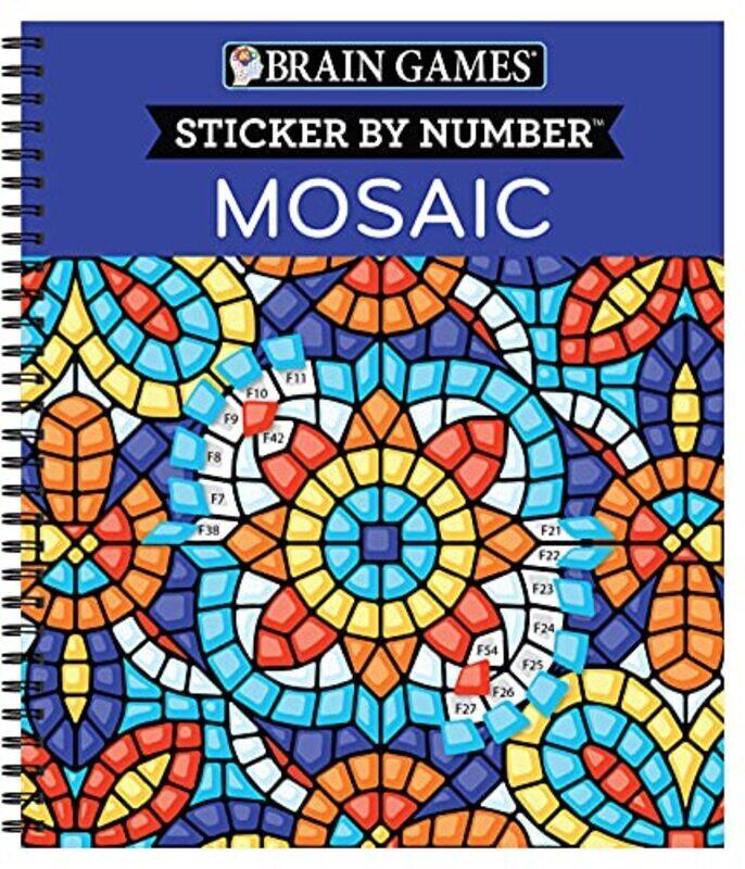 Brain Games Sticker by Number: Mosaic 20 Complex Images to Sticker Paperback by Publications International Ltd - Brain Games - New Seasons
Brain Games Sticker by Number: Mosaic 20 Complex Images to Sticker Paperback by Publications International Ltd - Brain Games - New Seasons