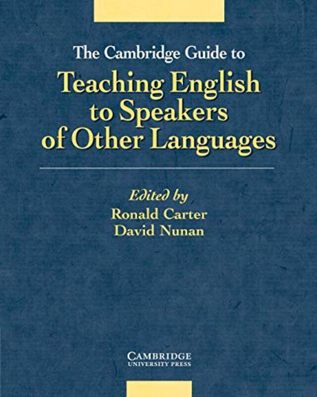 The Cambridge Guide to Teaching English to Speakers of Other Languages by Sam Allberry-Paperback
The Cambridge Guide to Teaching English to Speakers of Other Languages by Sam Allberry-Paperback