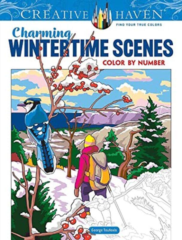 Creative Haven Charming Wintertime Scenes Color By Number By Toufexis, George Paperback
Creative Haven Charming Wintertime Scenes Color By Number By Toufexis, George Paperback