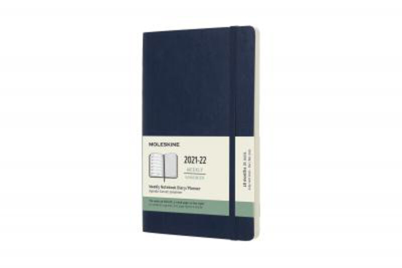 Moleskine 2022 18-Month Weekly Large Softcover Notebook: Sapphire Blue, Paperback Book, By: Moleskine
Moleskine 2022 18-Month Weekly Large Softcover Notebook: Sapphire Blue, Paperback Book, By: Moleskine