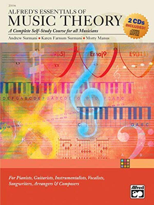 A Complete Self-Study Course for All Musicians: AlfredS Essentials of Music Theory,Paperback by Surmani, Andrew - Surmani, Karen Farnum - Manus, Morto
A Complete Self-Study Course for All Musicians: AlfredS Essentials of Music Theory,Paperback by Surmani, Andrew - Surmani, Karen Farnum - Manus, Morto