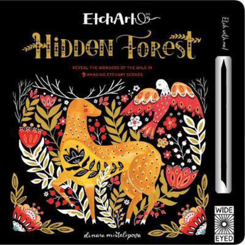 Etchart: Hidden Forest: Reveal the wonders of the wild in 9 amazing Etchart scenes, Paperback Book, By: Aj Wood
Etchart: Hidden Forest: Reveal the wonders of the wild in 9 amazing Etchart scenes, Paperback Book, By: Aj Wood