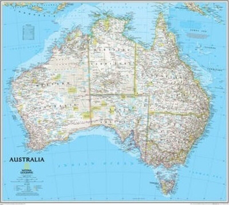 Australia Classic, Tubed: Wall Maps Continents.paperback,By :Maps, National Geographic
Australia Classic, Tubed: Wall Maps Continents.paperback,By :Maps, National Geographic