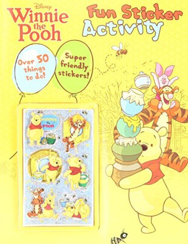 Winnie the Pooh - Fun Sticker Activity, Paperback Book, By: Parragon Book Service Ltd
Winnie the Pooh - Fun Sticker Activity, Paperback Book, By: Parragon Book Service Ltd