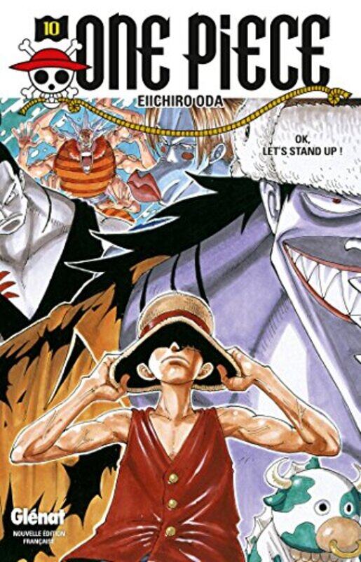ONE PIECE - EDITION ORIGINALE - TOME 10 - OK, LET'S STAND UP !,Paperback,By:ODA EIICHIRO
ONE PIECE - EDITION ORIGINALE - TOME 10 - OK, LET'S STAND UP !,Paperback,By:ODA EIICHIRO