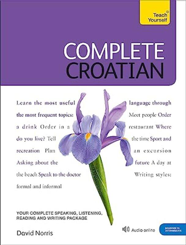 Complete Croatian Beginner to Intermediate Course: (Book and audio support),Paperback,by:Norris, David - Ribnikar, Vladislava
Complete Croatian Beginner to Intermediate Course: (Book and audio support),Paperback,by:Norris, David - Ribnikar, Vladislava