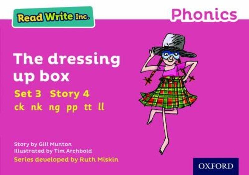 Read Write Inc Phonics The Dressing Up Box Pink Set 3 Storybook 4 by Karen O'Reilly-Paperback
Read Write Inc Phonics The Dressing Up Box Pink Set 3 Storybook 4 by Karen O'Reilly-Paperback