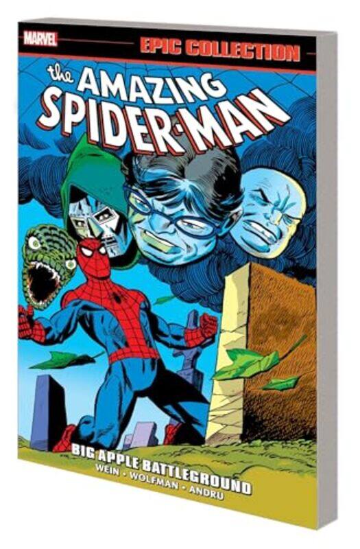 Amazing SpiderMan Epic Collection Big Apple Battleground by Len WeinMarv WolfmanBill Mantlo-Paperback
Amazing SpiderMan Epic Collection Big Apple Battleground by Len WeinMarv WolfmanBill Mantlo-Paperback