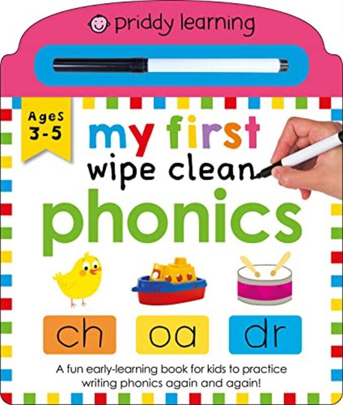 Priddy Learning: My First Wipe Clean Phonics By Priddy, Roger - Priddy Books Paperback
Priddy Learning: My First Wipe Clean Phonics By Priddy, Roger - Priddy Books Paperback