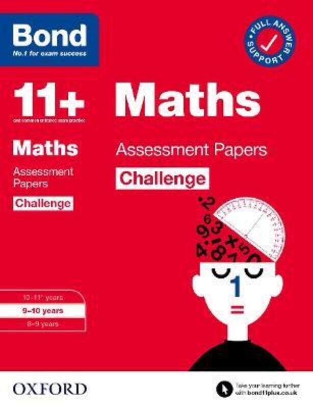 Bond 11+: Bond 11+ Maths Challenge Assessment Papers 9-10 years.paperback,By :Broadbent, Paul - Bond 11+
Bond 11+: Bond 11+ Maths Challenge Assessment Papers 9-10 years.paperback,By :Broadbent, Paul - Bond 11+