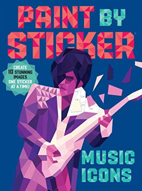 Paint by Sticker: Music Icons: Re-create 10 Classic Photographs One Sticker at a Time!,Paperback,by:Workman Publishing
Paint by Sticker: Music Icons: Re-create 10 Classic Photographs One Sticker at a Time!,Paperback,by:Workman Publishing