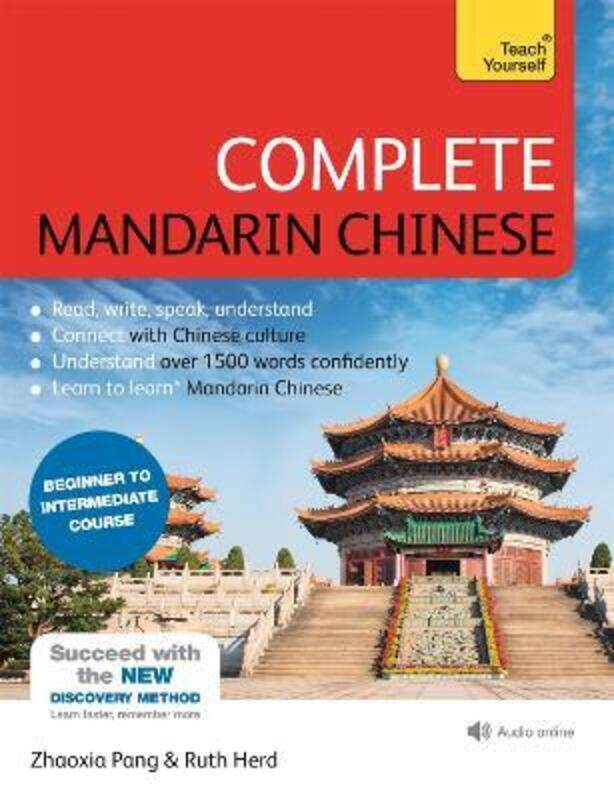 Complete Mandarin Chinese (Learn Mandarin Chinese with Teach Yourself).paperback,By :Zhaoxia Pang
Complete Mandarin Chinese (Learn Mandarin Chinese with Teach Yourself).paperback,By :Zhaoxia Pang
