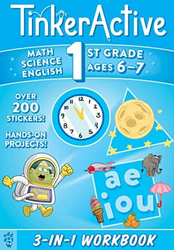 TinkerActive 1st Grade 3in1 Workbook by Justin KrasnerMegan Hewes ButlerChad ThomasLauren PettapieceLes McClaineTaryn Johnson-Paperback
TinkerActive 1st Grade 3in1 Workbook by Justin KrasnerMegan Hewes ButlerChad ThomasLauren PettapieceLes McClaineTaryn Johnson-Paperback