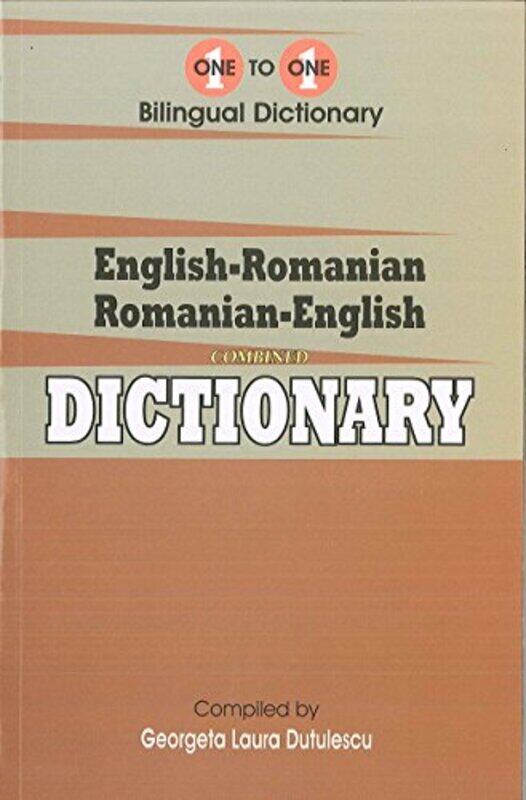 EnglishRomanian & RomanianEnglish OnetoOne Dictionary by Mara RockliffR Gregory Christie-Paperback
EnglishRomanian & RomanianEnglish OnetoOne Dictionary by Mara RockliffR Gregory Christie-Paperback