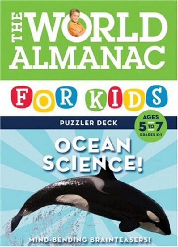 World Almanac for Kids Puzzler Deck: Ocean Science!: Ages 5 to 7 Grades K - 1, Hardcover Book, By: Christine Economos
World Almanac for Kids Puzzler Deck: Ocean Science!: Ages 5 to 7 Grades K - 1, Hardcover Book, By: Christine Economos