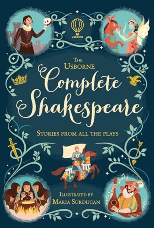 The Usborne Complete Shakespeare by Anna MilbourneJerome MartinMary Sebag-MontefioreHenry BrookMegan CullisRachel FirthRuth BrocklehurstSusanna Davids
The Usborne Complete Shakespeare by Anna MilbourneJerome MartinMary Sebag-MontefioreHenry BrookMegan CullisRachel FirthRuth BrocklehurstSusanna Davids