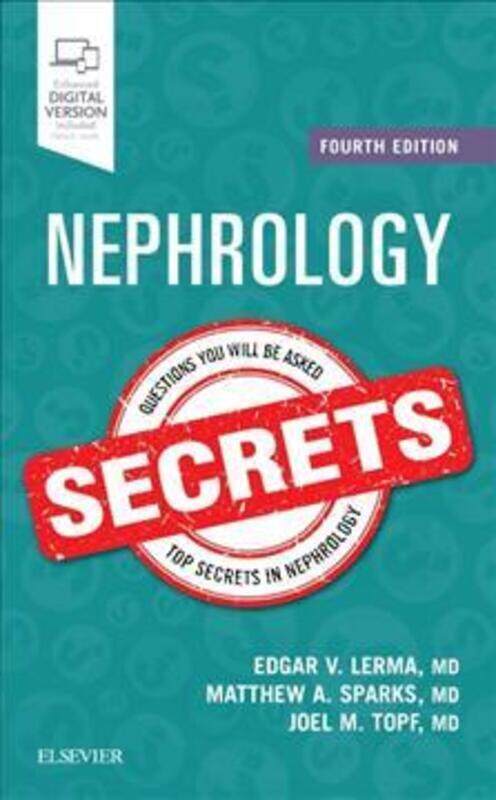 Nephrology Secrets.paperback,By :Lerma, Edgar V. - Sparks, Matthew A, MD - Topf, Joel
Nephrology Secrets.paperback,By :Lerma, Edgar V. - Sparks, Matthew A, MD - Topf, Joel