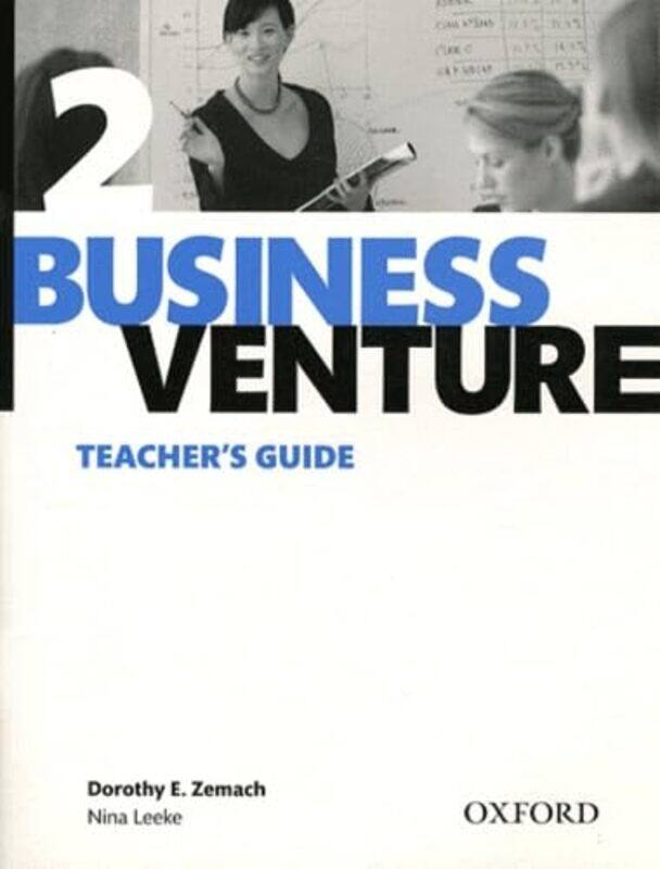 Business Venture 2 Preintermediate Teachers Guide by Dorothy ZemachNina Leeke-Paperback
Business Venture 2 Preintermediate Teachers Guide by Dorothy ZemachNina Leeke-Paperback