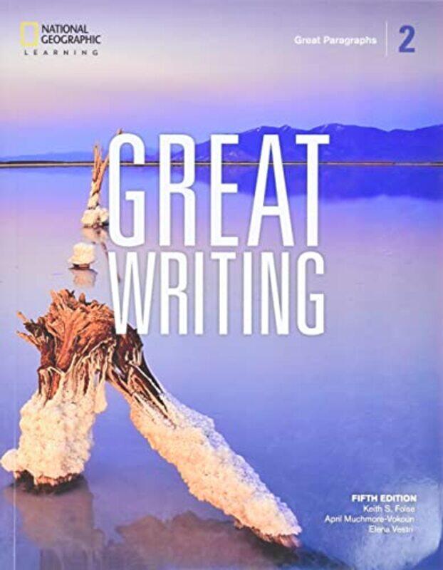 Great Writing 2 Students Book by April Muchmore-VokounKeith FolseElena Solomon-Paperback
Great Writing 2 Students Book by April Muchmore-VokounKeith FolseElena Solomon-Paperback