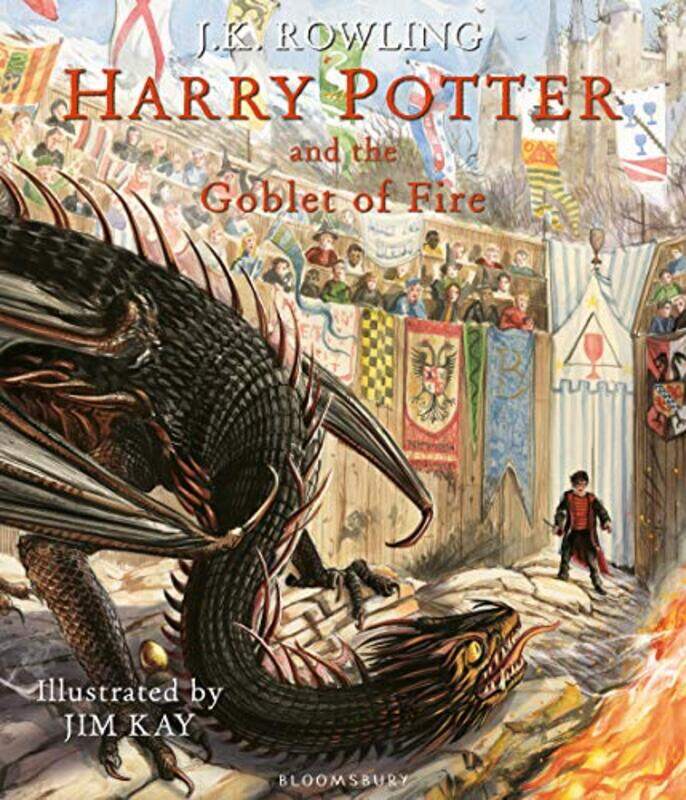 Harry Potter and the Goblet of Fire: Illustrated Edition, Hardcover Book, By: Rowling J.K. - Kay Jim
Harry Potter and the Goblet of Fire: Illustrated Edition, Hardcover Book, By: Rowling J.K. - Kay Jim