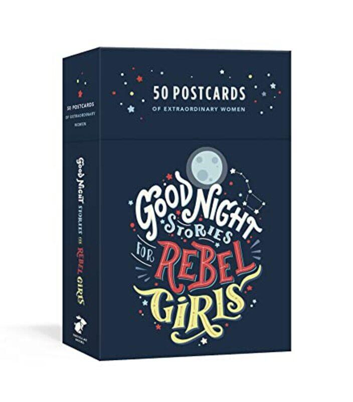 Good Night Stories for Rebel Girls 50 Postcards by Elena FavilliFrancesca Cavallo-Hardcover
Good Night Stories for Rebel Girls 50 Postcards by Elena FavilliFrancesca Cavallo-Hardcover