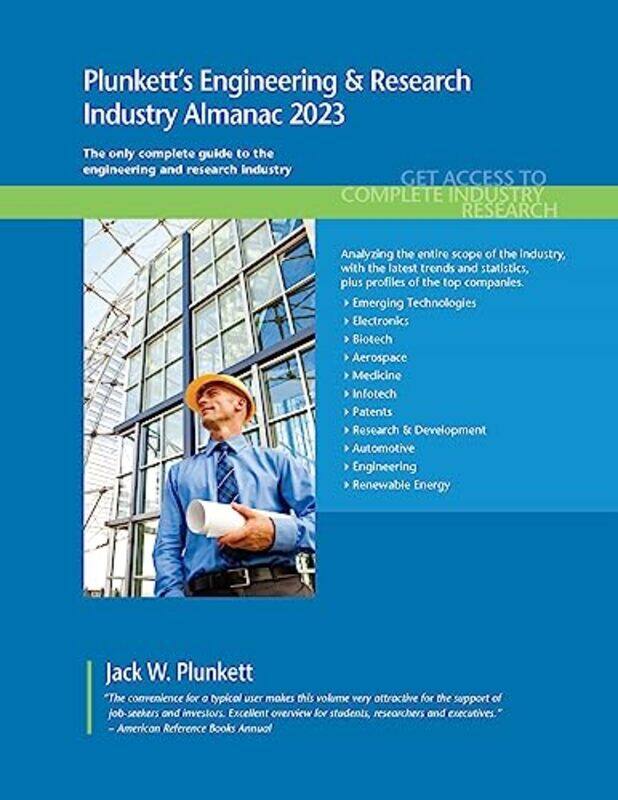 Plunketts Engineering & Research Industry Almanac 2023 by Travis Bradford-Paperback
Plunketts Engineering & Research Industry Almanac 2023 by Travis Bradford-Paperback