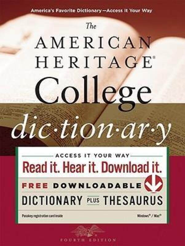 The American Heritage College Dictionary, Fourth Edition.Hardcover,By :Editors of the American Heritage Dictionaries
The American Heritage College Dictionary, Fourth Edition.Hardcover,By :Editors of the American Heritage Dictionaries