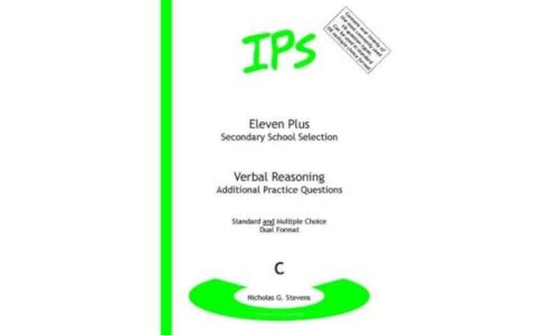 Eleven Plus Secondary School Selection Verbal Reasoning Additional Practice Questions by Davida HartmanMargaret Anne Suggs-Paperback
Eleven Plus Secondary School Selection Verbal Reasoning Additional Practice Questions by Davida HartmanMargaret Anne Suggs-Paperback