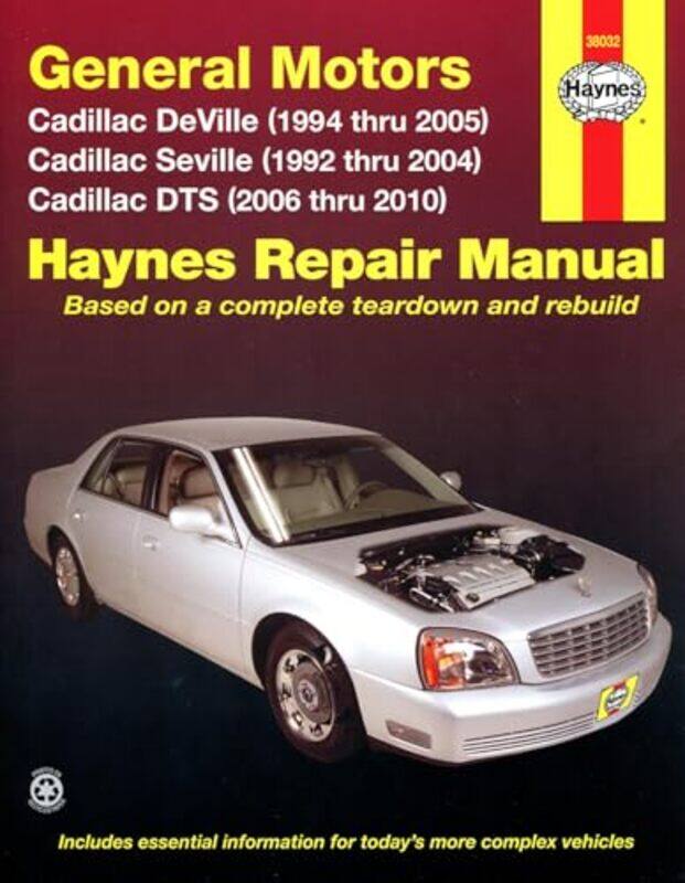 Cadillac DeVille 9405 Seville 9204 and DTS 0610 Haynes Repair Manual USA by Haynes Publishing-Paperback
Cadillac DeVille 9405 Seville 9204 and DTS 0610 Haynes Repair Manual USA by Haynes Publishing-Paperback