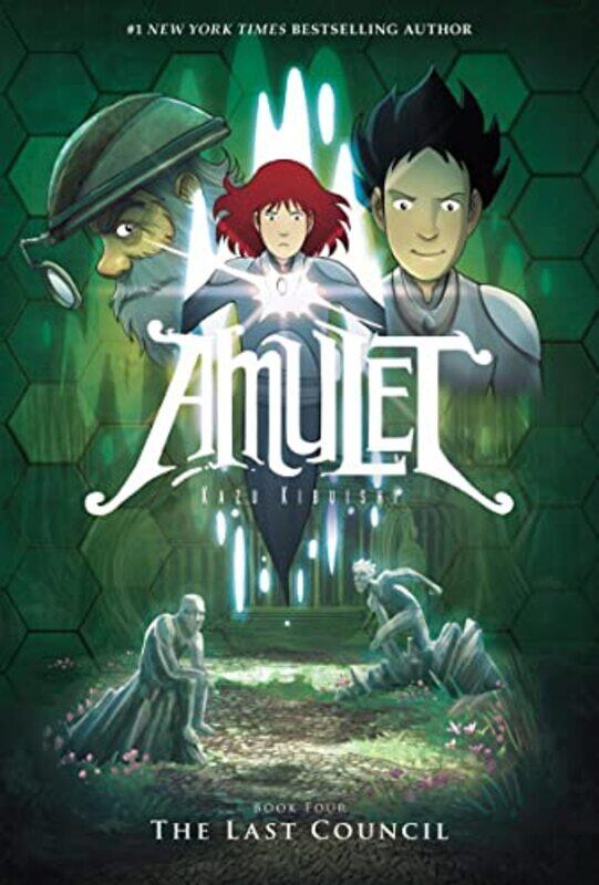 The Last Council: A Graphic Novel (Amulet #4): Volume 4 By Kibuishi, Kazu Hardcover
The Last Council: A Graphic Novel (Amulet #4): Volume 4 By Kibuishi, Kazu Hardcover