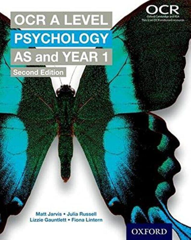OCR A Level Psychology AS and Year 1 by Matt JarvisJulia RussellLizzie GauntlettFiona Lintern-Paperback
OCR A Level Psychology AS and Year 1 by Matt JarvisJulia RussellLizzie GauntlettFiona Lintern-Paperback