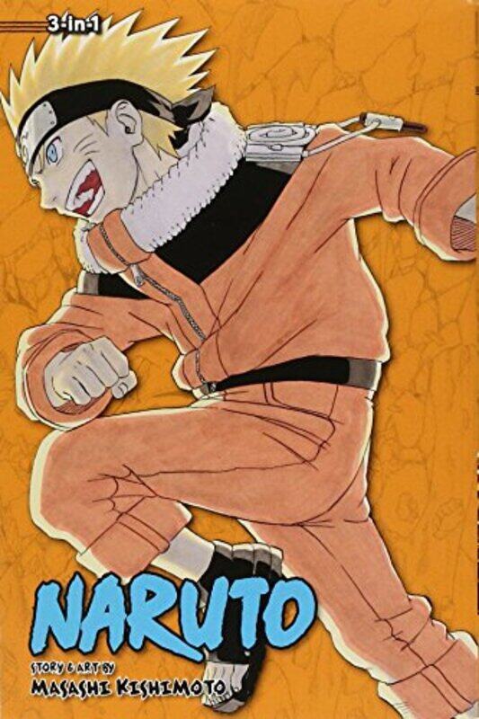 Naruto (3-in-1 Edition), Vol. 6: Includes vols. 16, 17 & 18, Paperback Book, By: Masashi Kishimoto
Naruto (3-in-1 Edition), Vol. 6: Includes vols. 16, 17 & 18, Paperback Book, By: Masashi Kishimoto